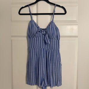 Lily Rose romper with adjustable straps